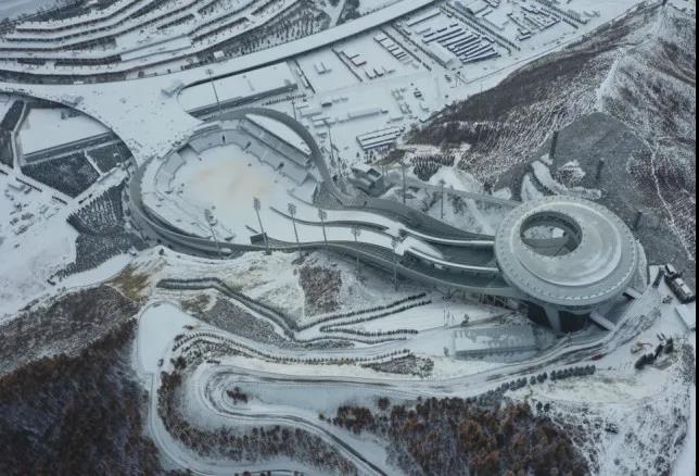 冬奥进行时冰丝带雪如意冬奥会场馆尽显中国式浪漫